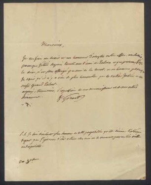 François-Pascal Simon Baron Gérard, Brief