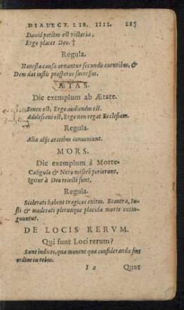 De Locis Rerum.