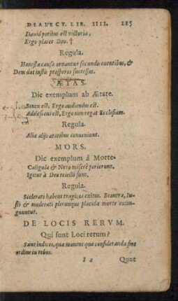 De Locis Rerum.