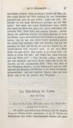 27-66 Die Auferstehung der Todten