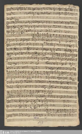 Ms. Ff. Mus. 1085 - Am 10 post Trinit.