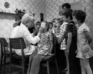 Besuch der Schulzahnärztin