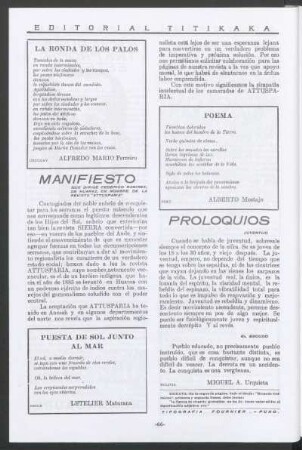 La ronda de los palos