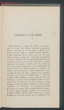 Esteban Echavarría