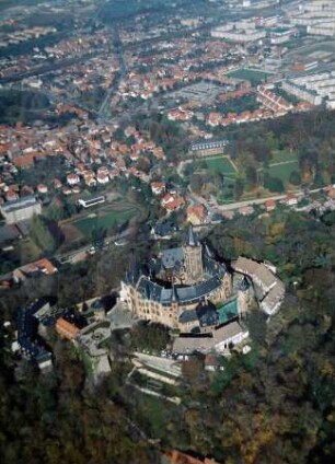 Schloss Wernigerode : Blickrichtung Norden