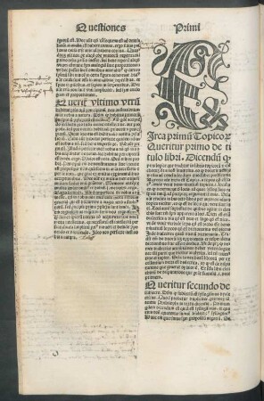Circa primum Topicorum ...