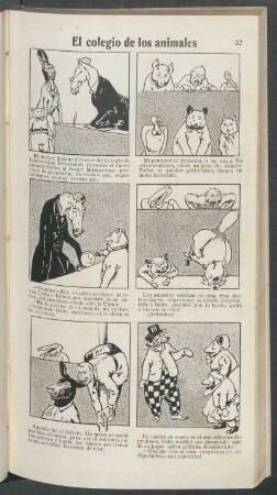 El colegio de los animales - [Cómic]