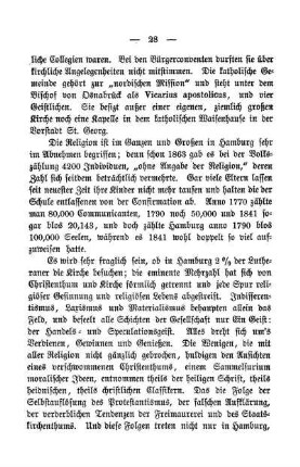 Religion und Sittlichkeit in Hamburg
