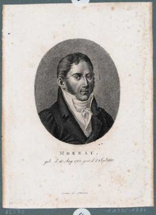 Bildnis des Generals Jean-Victor Moreau (1763-1813)