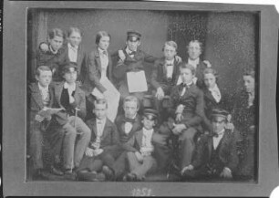 Gruppenbild (Schüler) : H. Krone, 1851