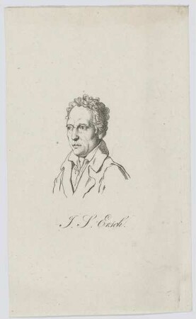 Bildnis des J. S. Ersch