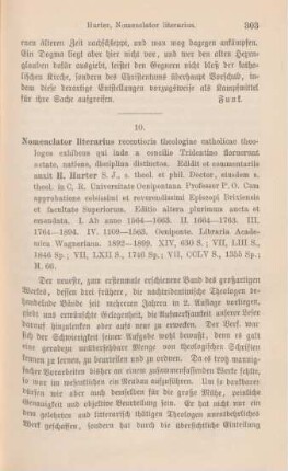 303-306 [Rezension] Nomenclator literarius recentioris theologiae catholicae