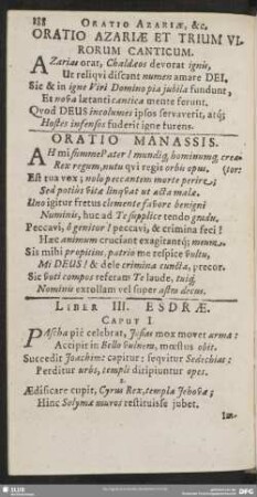 Liber III. Esdrae