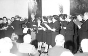 Freiburg: Festakt; "Vasile Cel Mare-Chor" Neuss-Reuschenberg