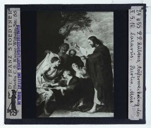 Rubens, Auferweckung des Lazarus (ehem. Berlin KFM 783, verschollen)