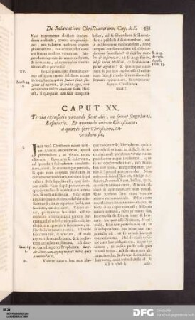 Caput XX. Tertia excusatio vivendi sicut alii, ne simus singulares. Refutatio. Et quomodo cuivis Christiano...