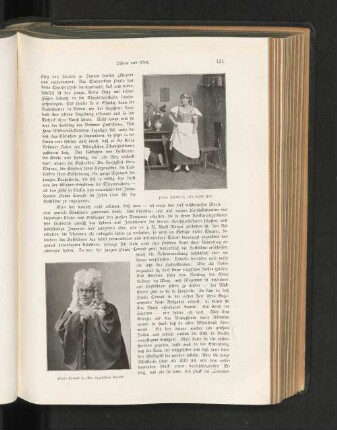Paula Conrad in "Die eingebildete Kranke"