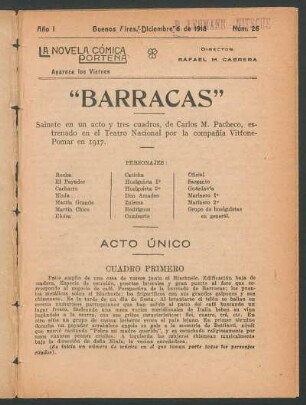 Acto único