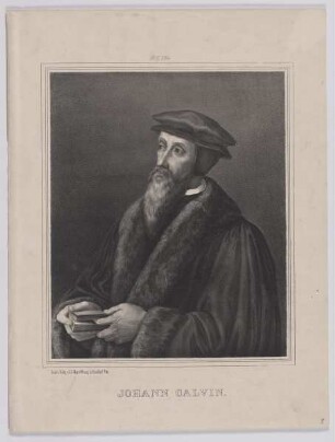 Bildnis des Johann Calvin