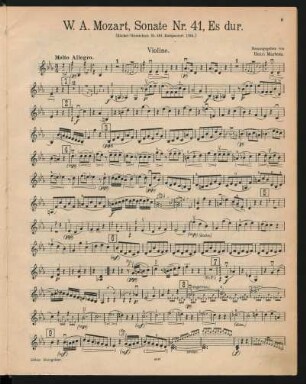 Violine[, KV 481]