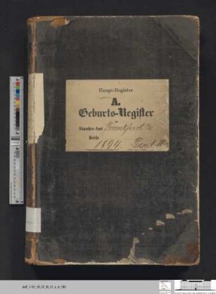 Geburtsregister Stadt Frankfurt (Oder) 1894, Urkunde 497-992