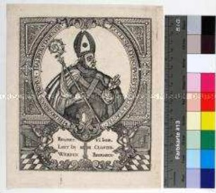 Porträt des Hildegrim I. von Chalons Bischof von Halberstadt