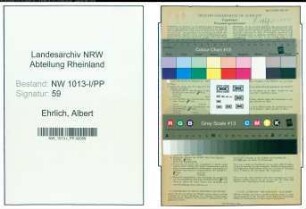 Entnazifizierung Albert Ehrlich , geb. 20.08.1904 (Technischer Angestellter)