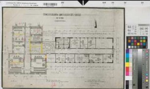 Soest, Königliches Amtsgericht und Gefängnis, 1. Obergeschoss, Grundriss