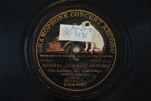 Apfellied aus "Schöne Helena" / von Offenbach