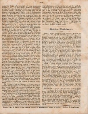 628 Kirchliche Mittheilungen