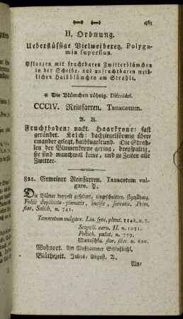 II. Ordnung. Überflüssige Vielweiberey. Polygamia superflua