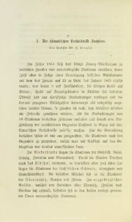 I.3. Die klimatischen Verhältnisse Sachsens