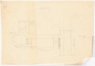 Krankenhaus, Clerf (Clervaux): Sockelgeschossgrundriss