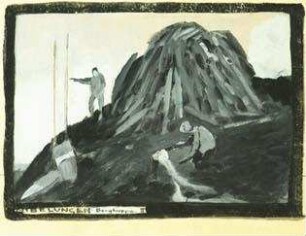Entwurf zu "Die Nibelungen" (1922-1924)