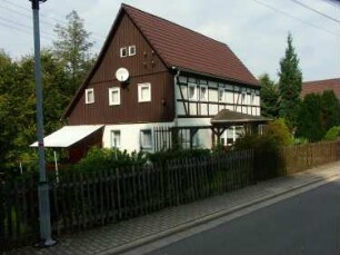 Gohrisch-Cunnersdorf, Nr. 1 b. Wohnhaus. Straßenansicht