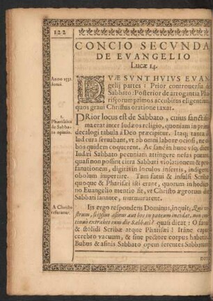 Concio Secunda, De Evangelio ...