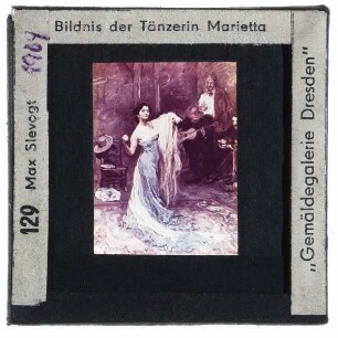 Slevogt, Bildnis der Tänzerin Marietta di Rigardo