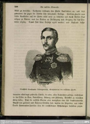 Großfürst Constantin Nikolajewitsch, Großadmiral der russischen Flotte