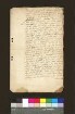 1594 Okt. 24. Contractus permutationis (Tausch) von 5 Stück Landes am Herforder Wege und 5 Stücke an der Steinmühle zum Benefizium Mariae gehörig, zwischen Arndt Wulffert und Henrich Flörken, Curts Sohn.