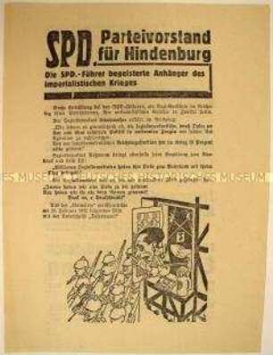 Programmatischer Wahlaufruf der Kommunistischen Partei Deutschlands zur Unterstützung Ernst Thälmanns