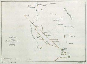 WHK 31 Krieg mit Frankreich 1792-1805: Plan der Eröffnung der Belagerungsgräben vor Mainz, 20. Juni 1793