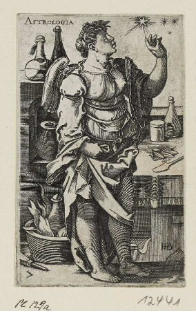 Astrologia, Blatt 7 der Folge "Sieben freie Künste"
