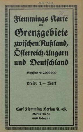 [2]: Westliches Russland : mit den deutschen, österreichisch-ungarischen und russischen Grenzgebieten