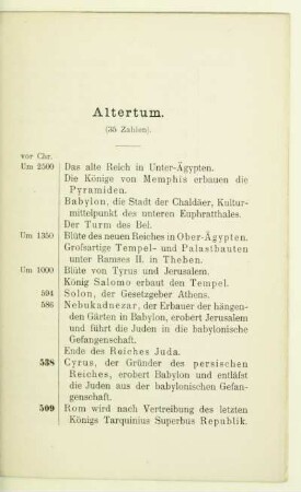 Altertum