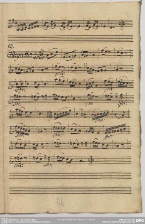 19. Allegretto, C-Dur