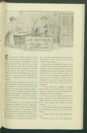 La guerra. Cuento de Navidad