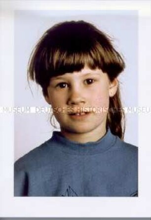 "Anke" aus der Serie: Kinder einer Schulklasse, Portraits 1990-1998