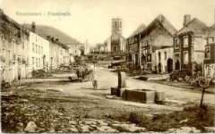 Ansicht des zerstörten Vexaincourt