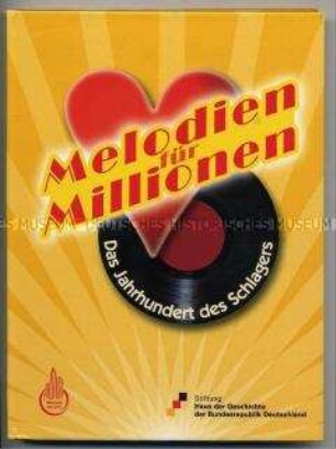 CD zur Ausstellung "Melodien für Millionen"