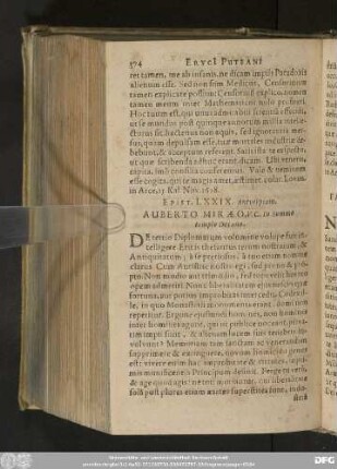 Epist. LXXIX. Antverpiam. Auberto Miraeo, V. C. In Summo templo Decano.